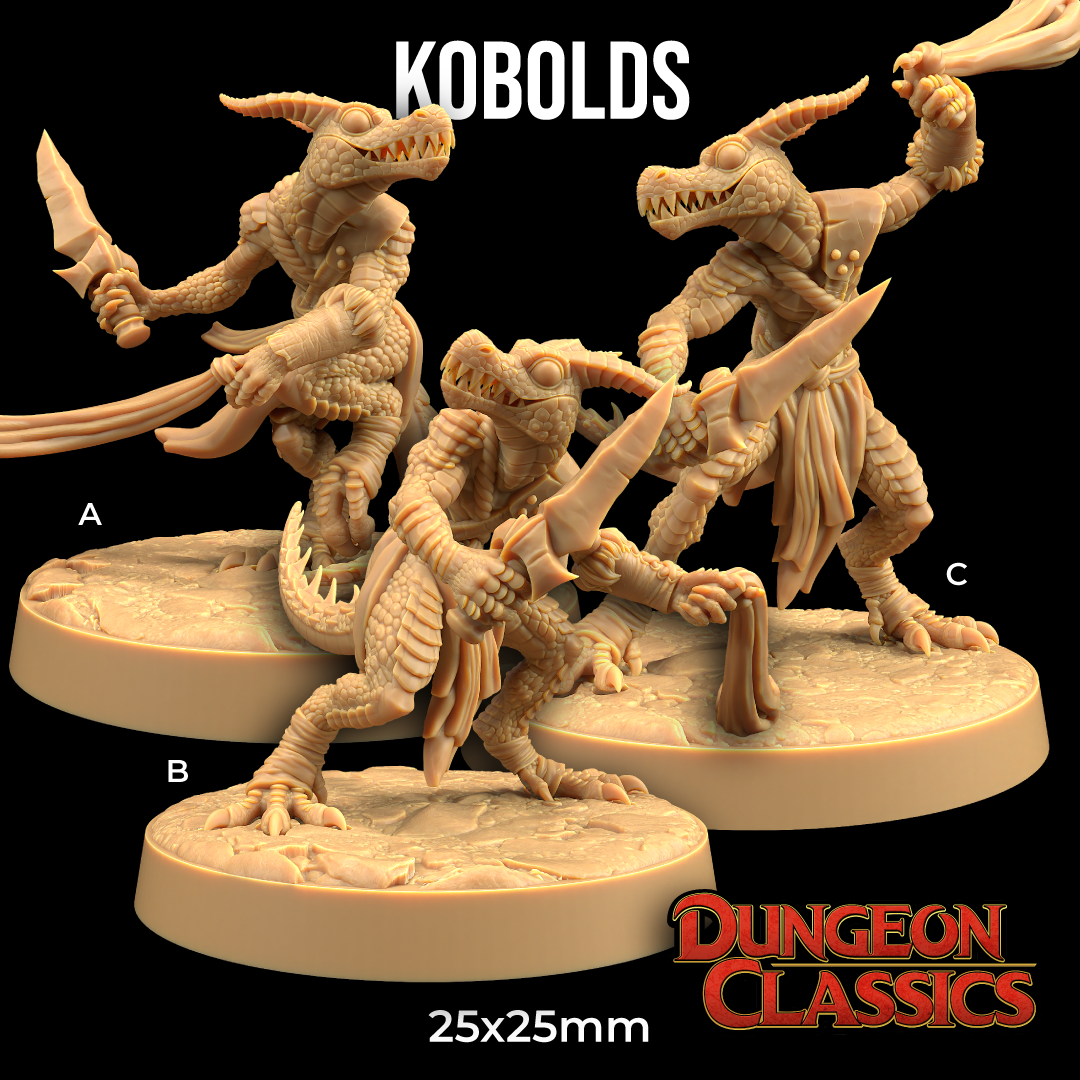 Kobolds | PRESUPPORTED | Dungeon Classics